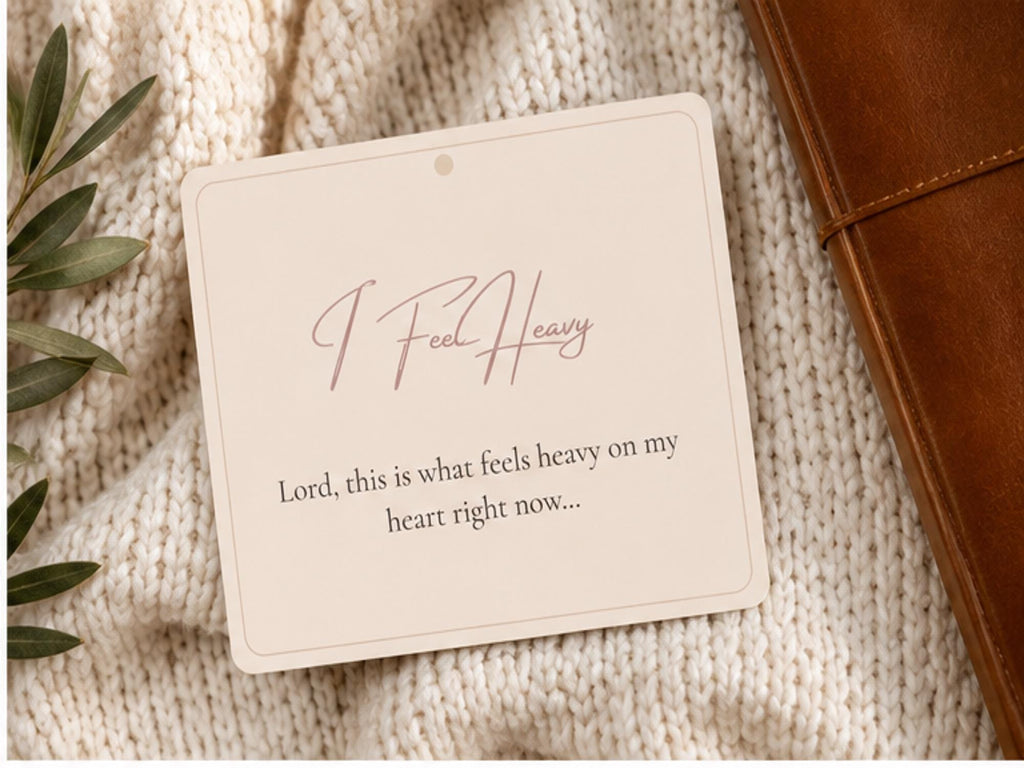 31 Prayer Prompt Cards | Christian Encouragement for Hard Seasons