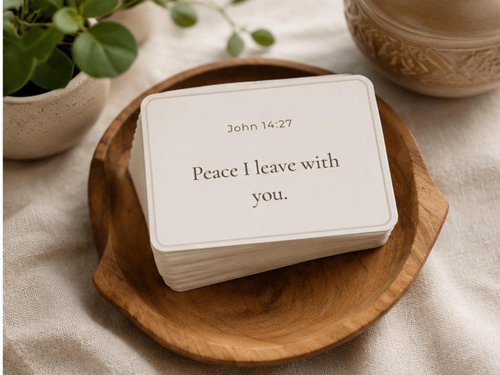 Christian Scripture Cards Set | Encouragement Bible Verses, Neutral Faith Affirmations