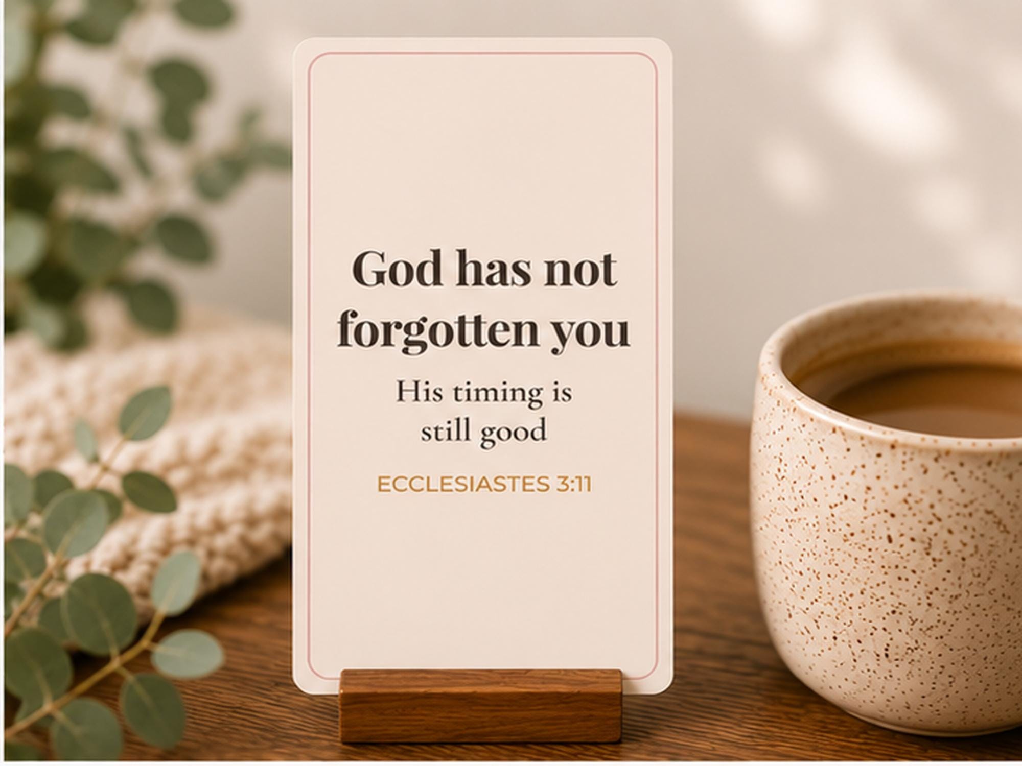 Christian Encouragement Cards | 4x6 Scripture Affirmation Set (Set of 3, 6, or 12)