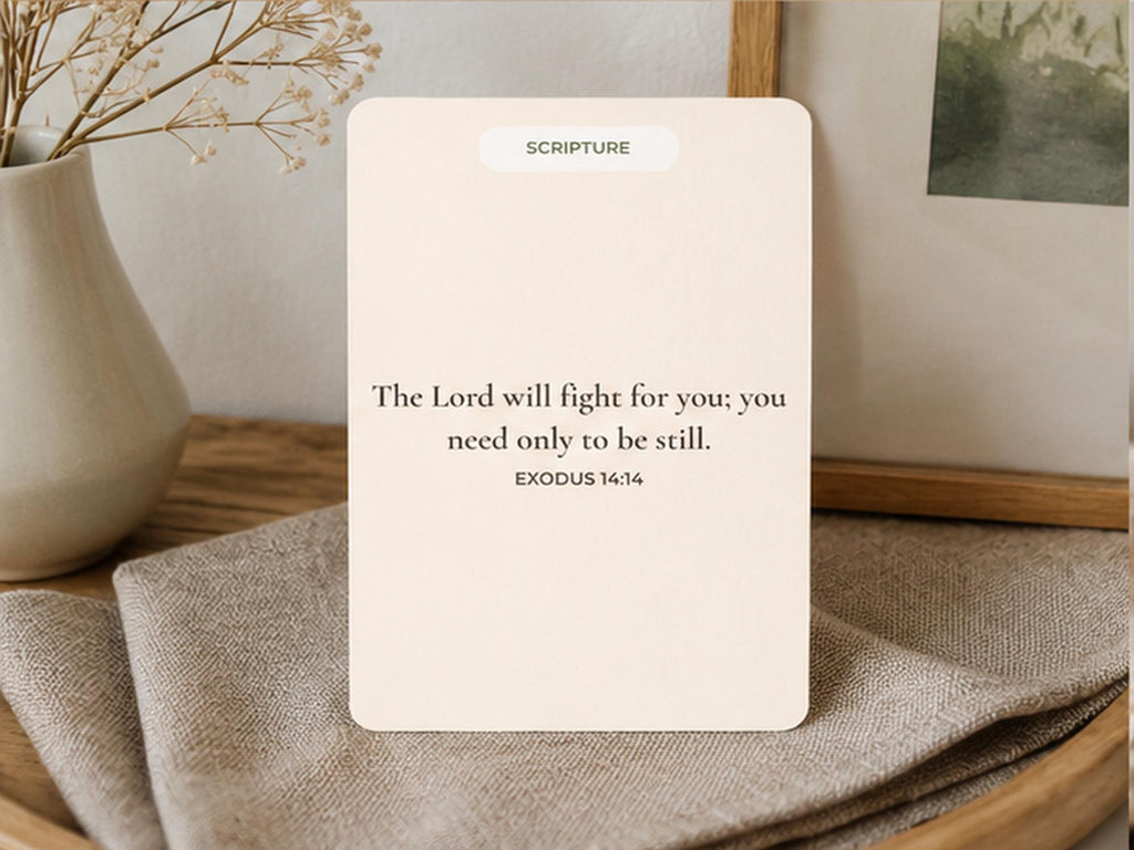 Neutral Scripture Cards | Minimalist Bible Verse Encouragement Prints