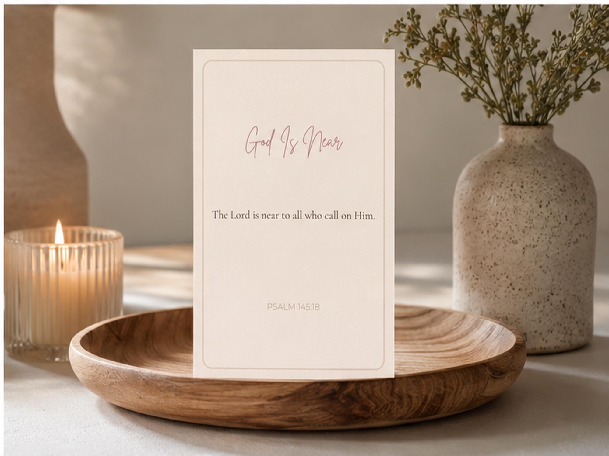 Christian Scripture Cards Set | Encouragement Bible Verse, Comfort Prayer Cards