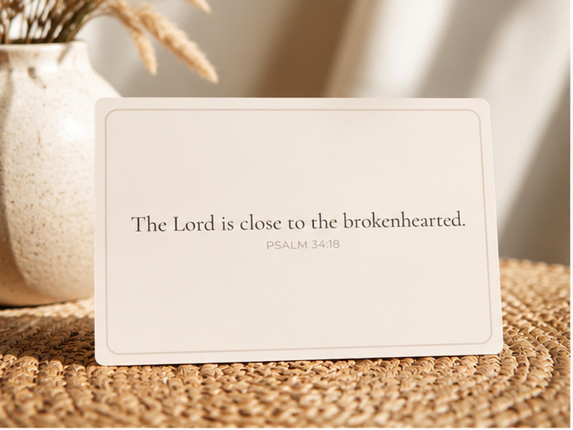 Christian Scripture Cards Set | Encouragement, Hope, Peace Bible Verses