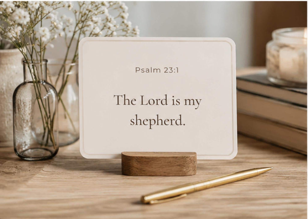 Christian Scripture Cards Set | Encouragement Bible Verses, Neutral Faith Affirmations