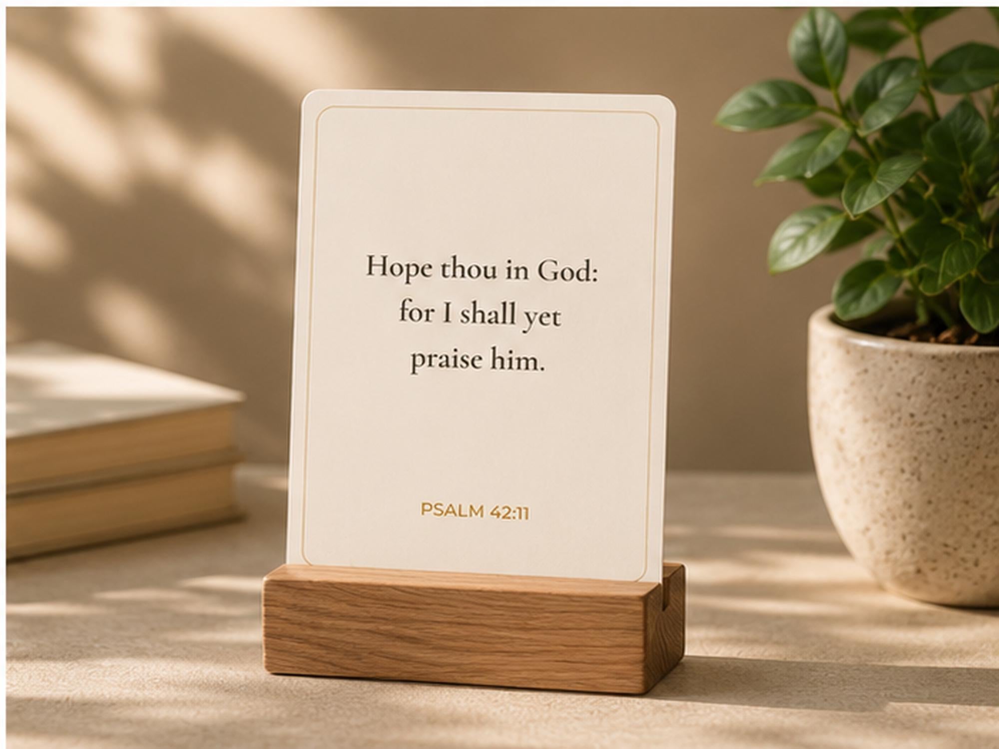 Hope Scripture Cards | Bible Verse Encouragement | Pocket Faith Cards