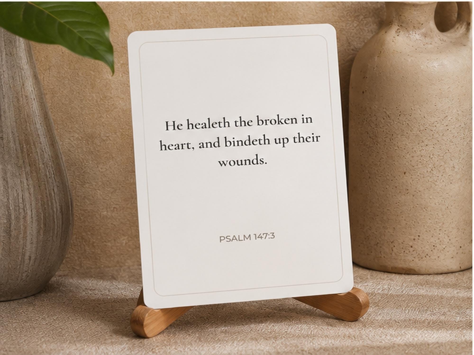Grief Scripture Cards, Christian Sympathy Bereavement Gift, Comfort Bible Verse Set