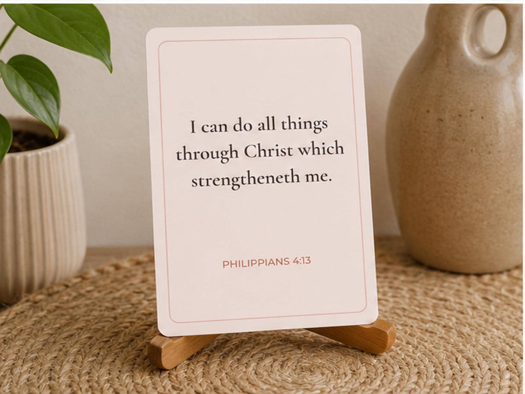 Encouragement Scripture Cards, Christian Women Gift, Bible Verse Set, Faith Cards