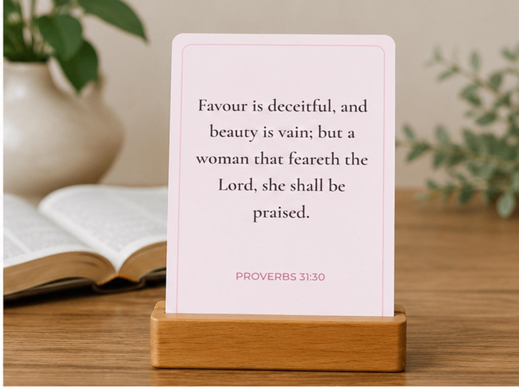 Women's Scripture Cards | Christian Encouragement Bible Verse Set