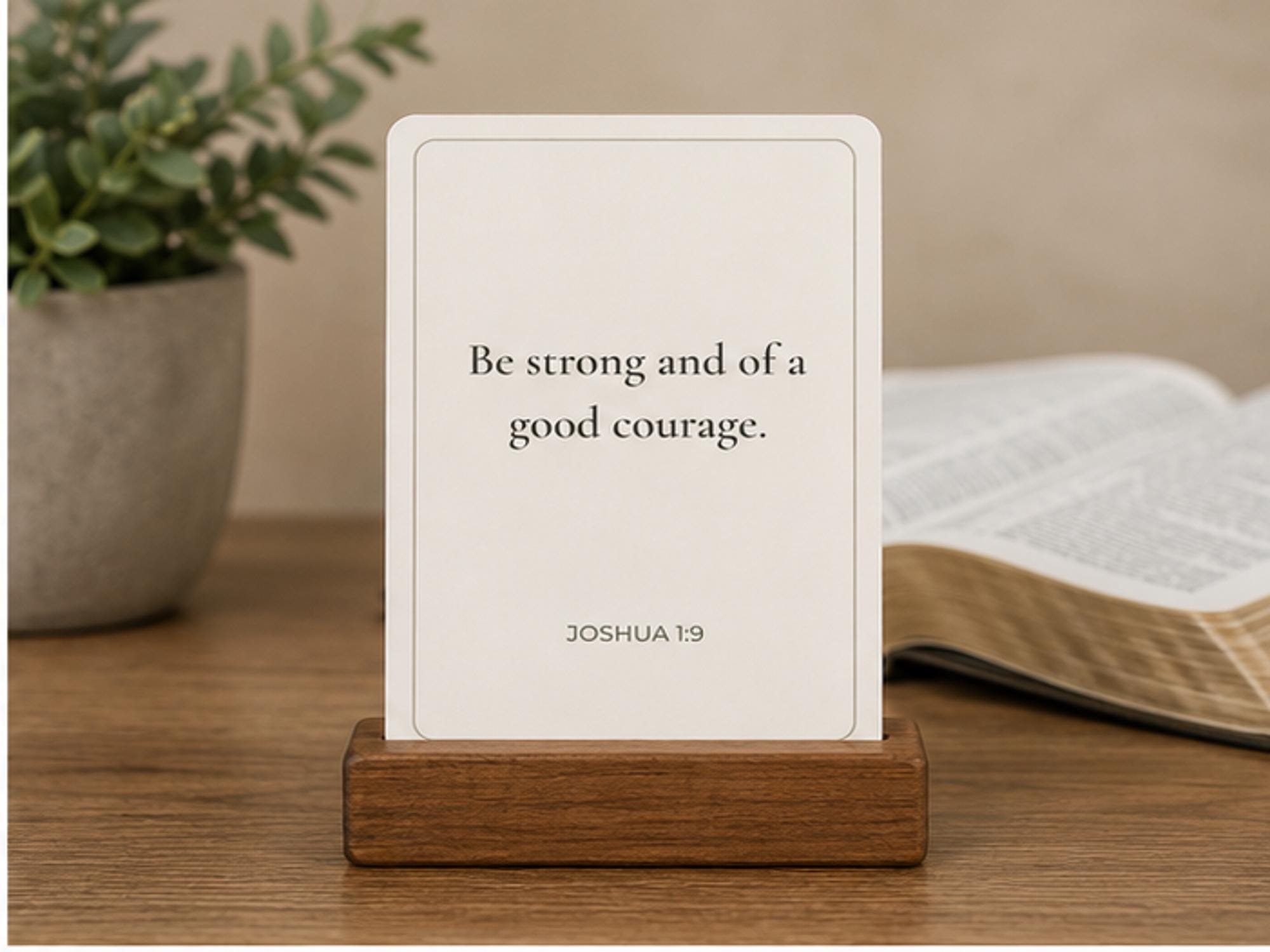 Men's Scripture Cards | Christian Encouragement Bible Verse Set (12 Cards)