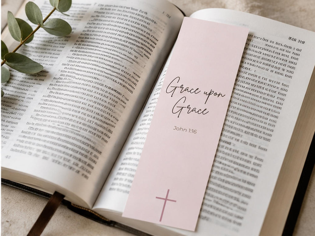 Christian Bookmark Set | Bible Verse Scripture |  Faith Reading Accessory