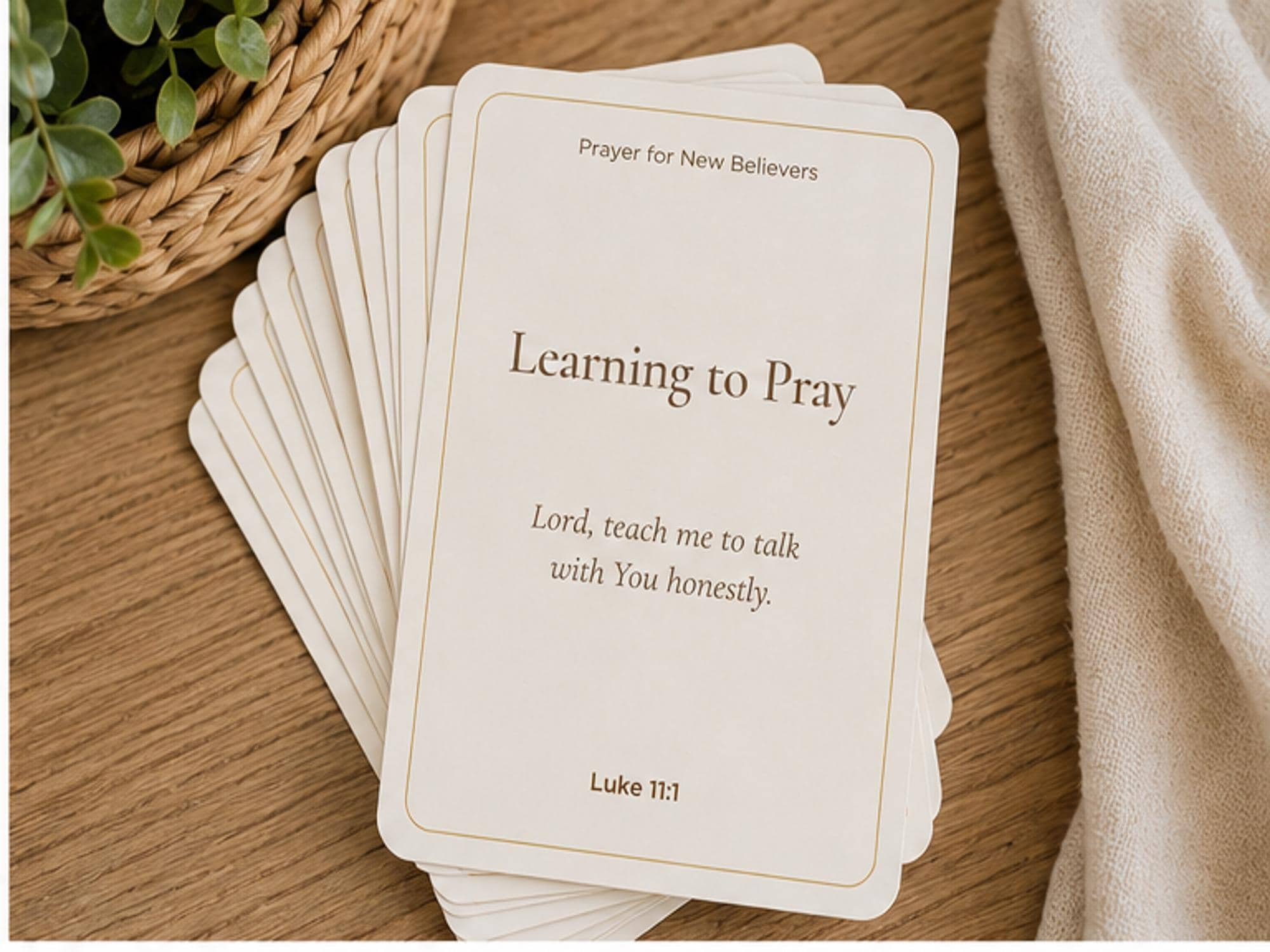 New Believer Prayer Cards, Christian Scripture, Faith Growth, Baptism Gift