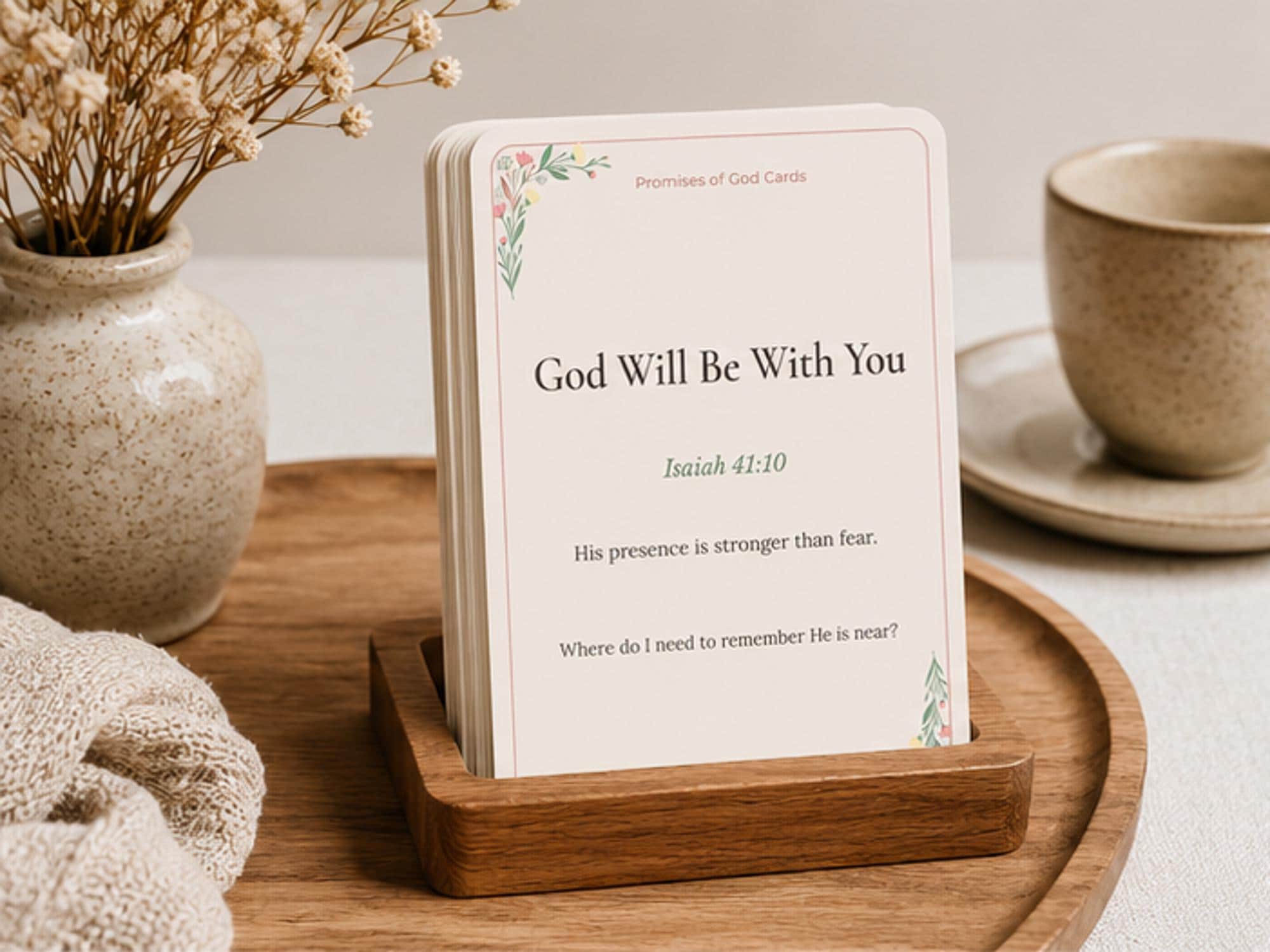 Promises of God Cards Set | Christian Scripture Bible Verse Encouragement Cards