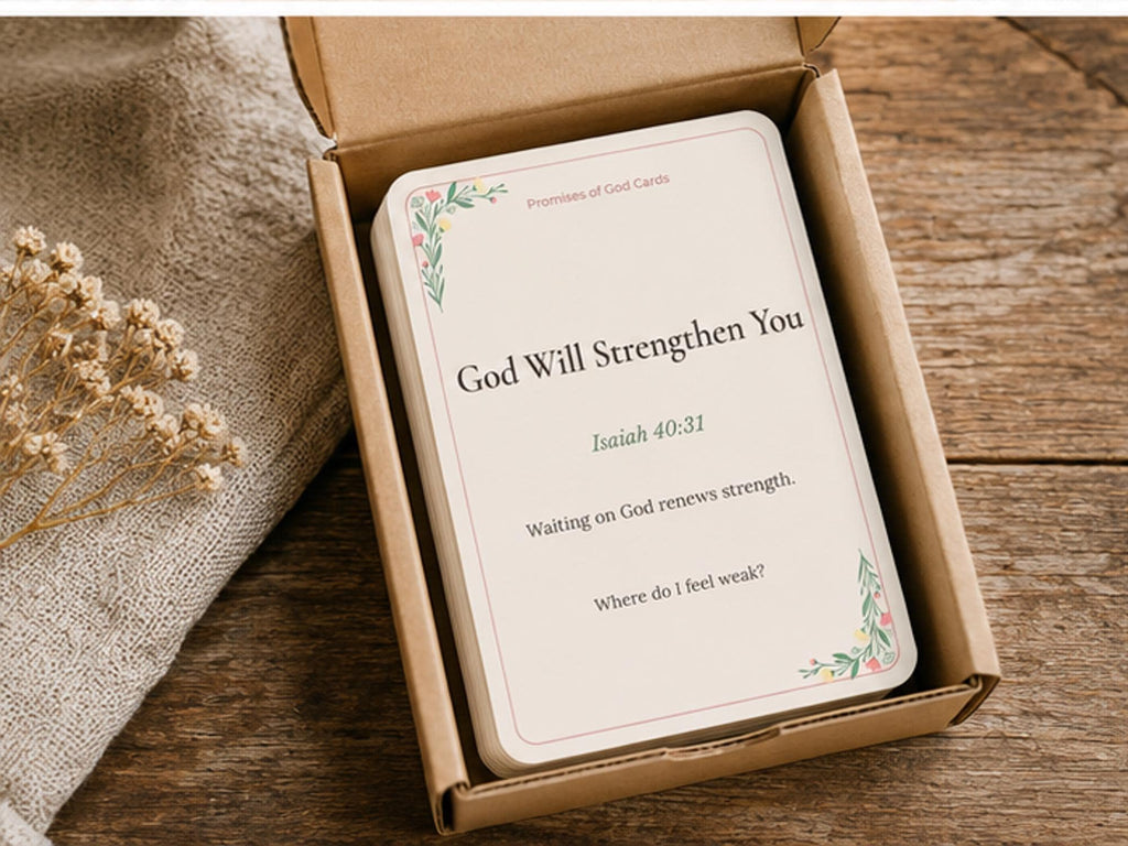 Promises of God Cards Set | Christian Scripture Bible Verse Encouragement Cards