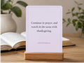 Prayer Scripture Cards | Christian Encouragement Bible Verse Set
