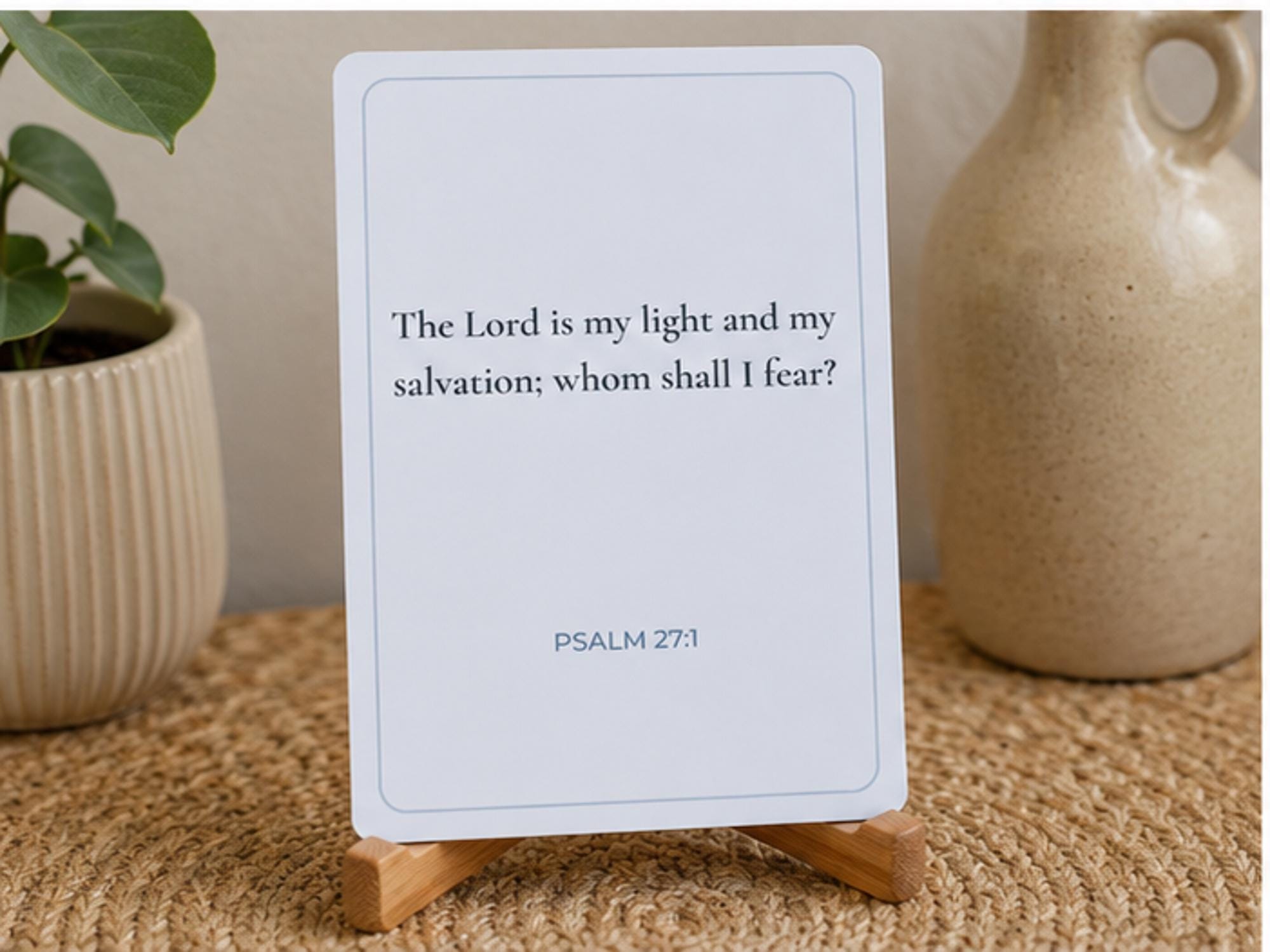 Faith Over Fear Scripture Cards, Christian Encouragement, Bible Verse, Anxiety Support Gift