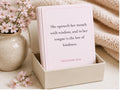 Women's Scripture Cards | Christian Encouragement Bible Verse Set