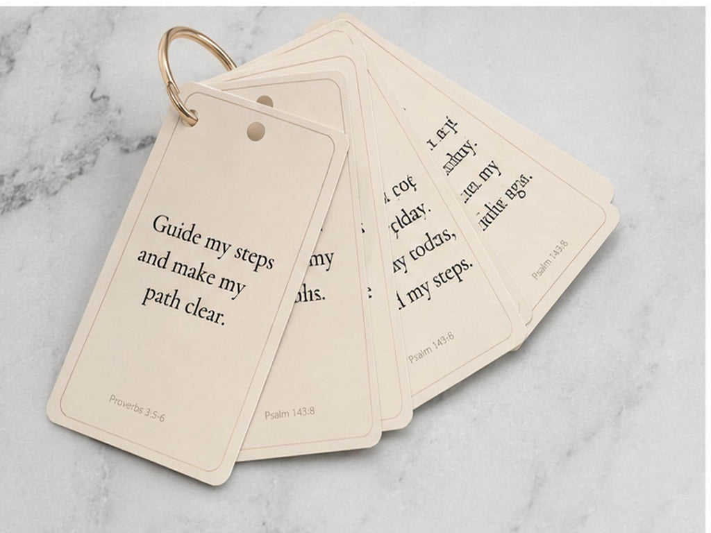 Morning Prayer Ring Cards | Scripture, Bible Verse, Daily Devotional, Christian Faith