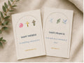 Saint Encouragement Cards Set, Catholic Scripture Prayer Quotes