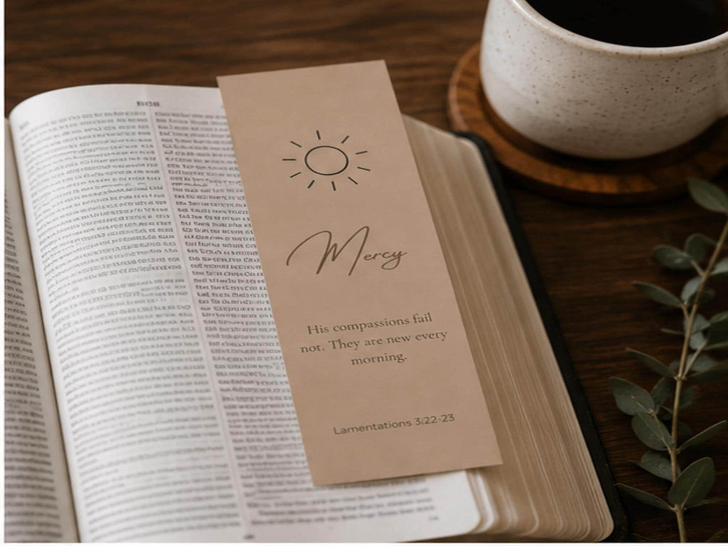 Neutral Scripture Bookmark Set | Bible Verse, Faith, Christian Reader Gift