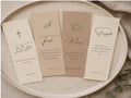Neutral Scripture Bookmark Set | Bible Verse, Faith, Christian Reader Gift