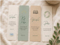Set of 4 Psalms Scripture Bookmarks,  Christian Bible Study Aid