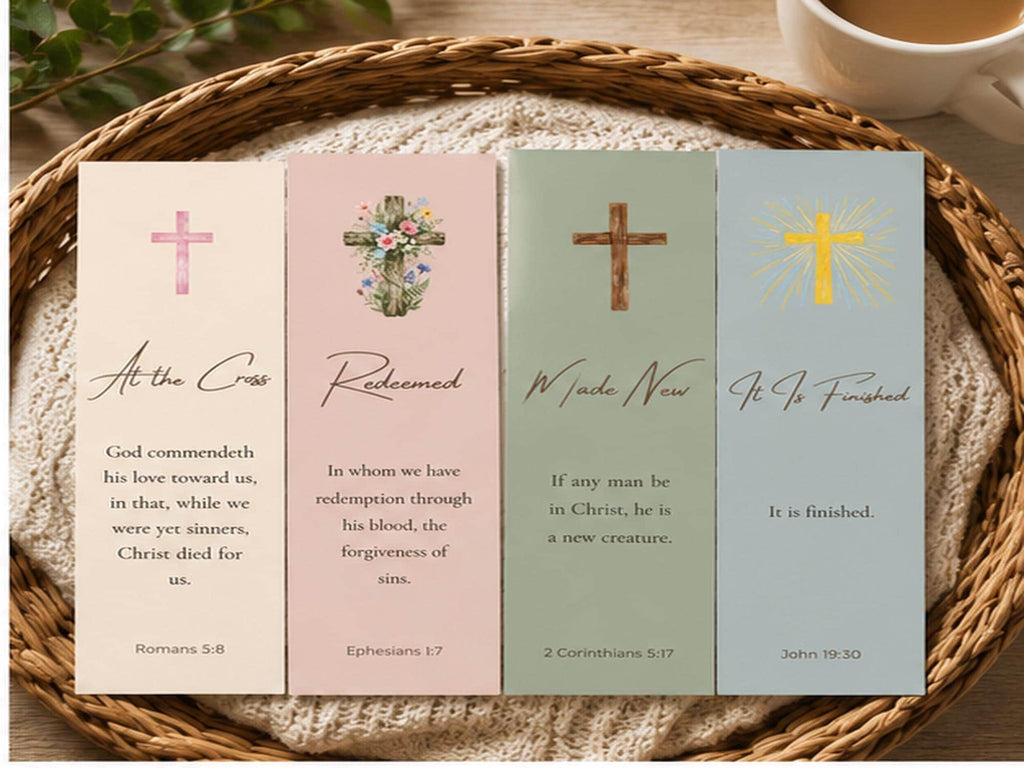 Christian Scripture Bookmarks |  Bible Verse Set (4)