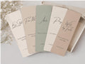 Scripture Bookmark Set, Minimalist Bible Verse Christian Gift