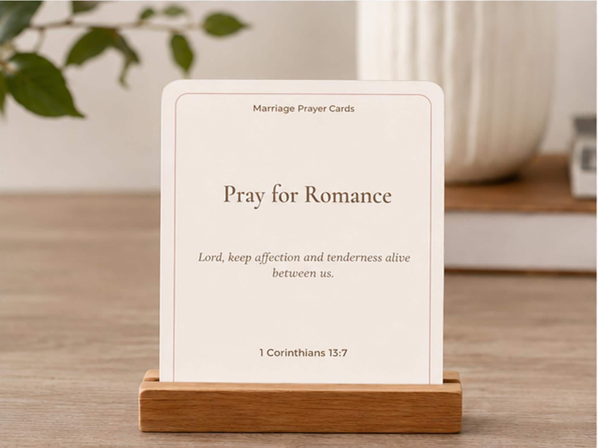 Marriage Prayer Cards Set | Christian Couples Scripture Reflection Tool