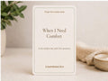 Christian Anxiety Relief Prayer Cards | Scripture Encouragement Gift