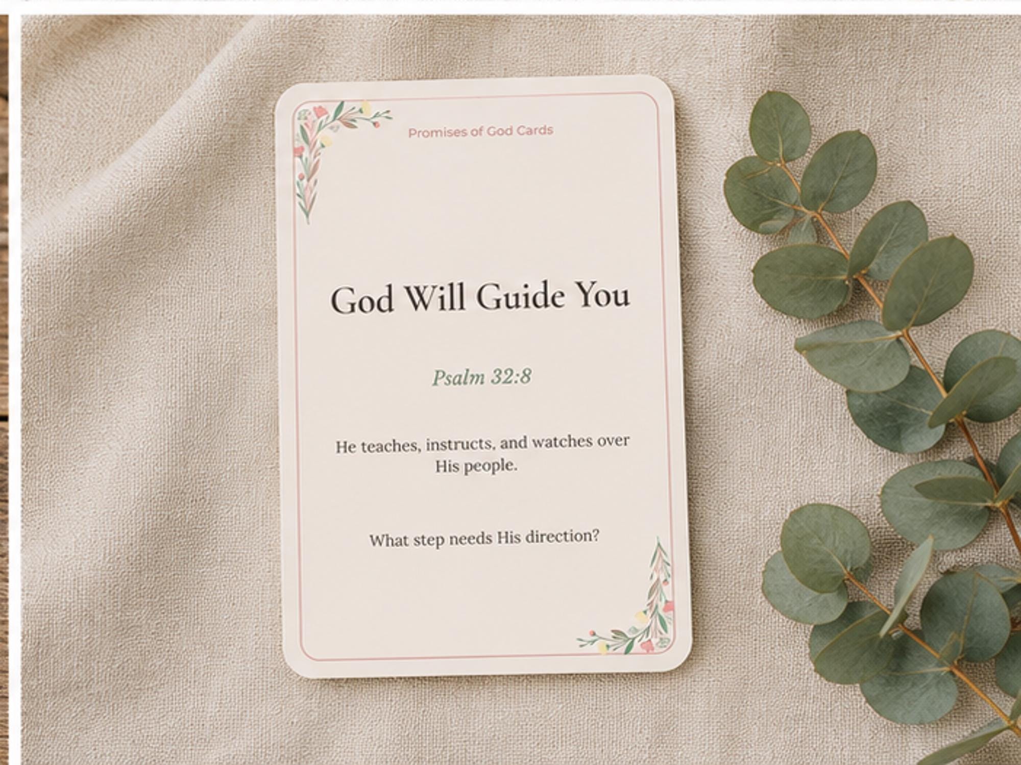 Promises of God Cards Set | Christian Scripture Bible Verse Encouragement Cards