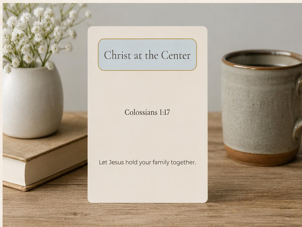 Catholic Scripture Cards | Bible Verse Set, Family Prayer, Christian Home Decor