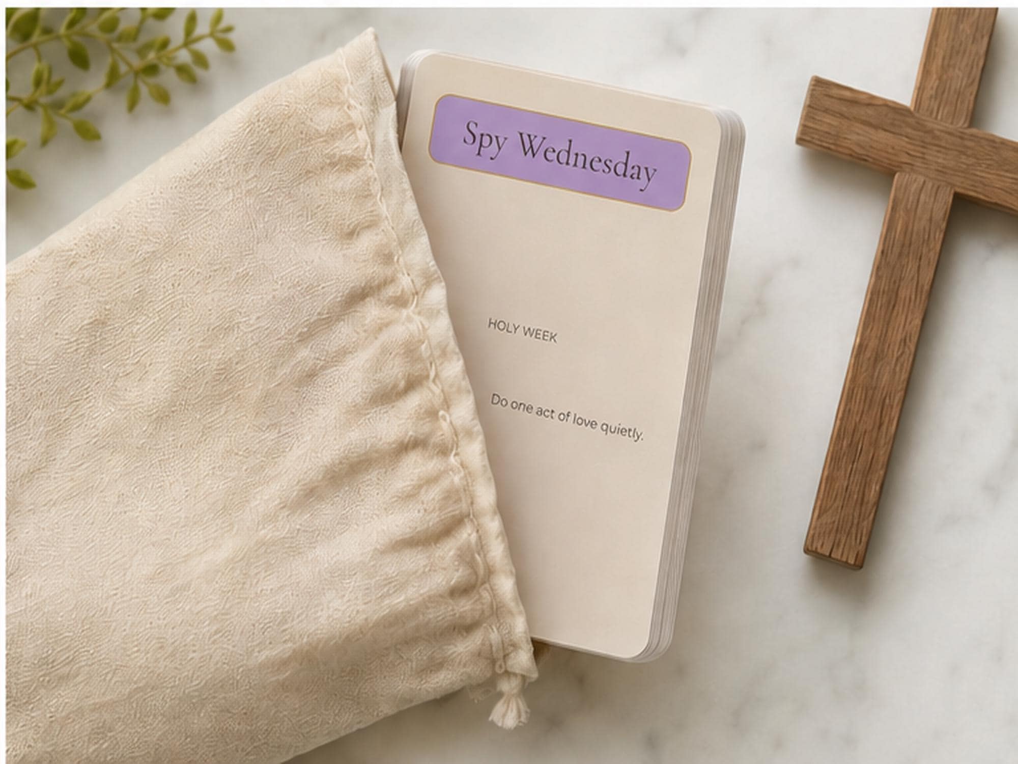 Holy Week Reflection Cards, Catholic Devotional, Lent Prayer Prompts, Family Faith Activities