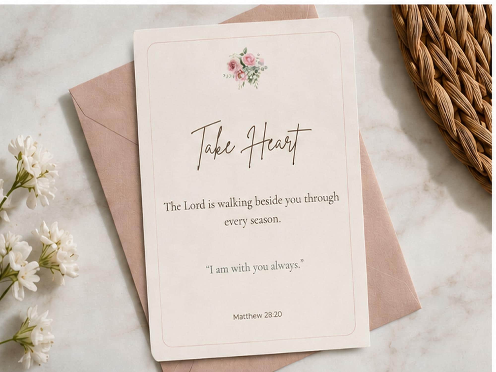 Christian Encouragement Cards Set | Scripture, Thinking of You, Sympathy Gift