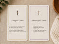 Catholic Liturgical Calendar Reference Cards | Church Year Guide, Seasons, OCIA RCIA Gift
