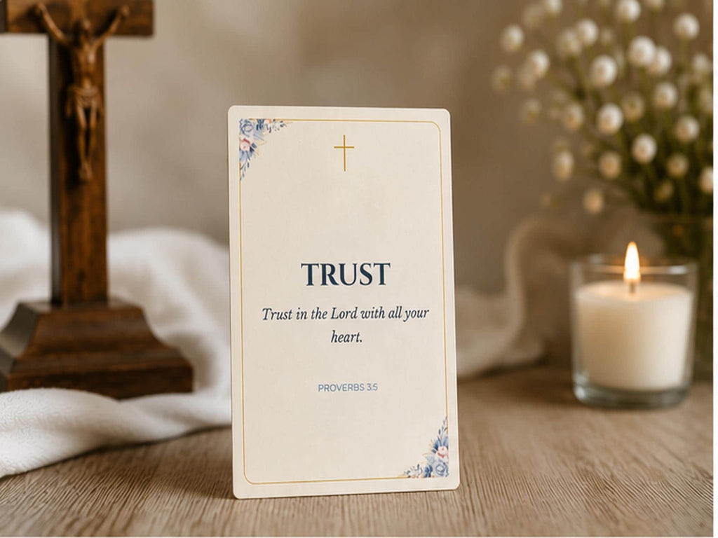 Catholic Scripture Cards Set | Bible Verse, Prayer, Encouragement Cards