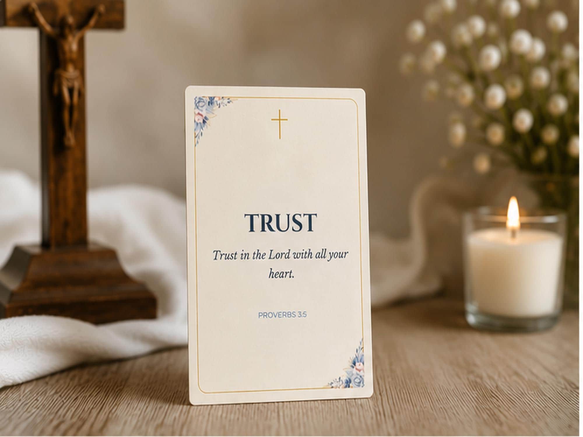 Catholic Scripture Cards Set | Bible Verse, Prayer, Encouragement Cards