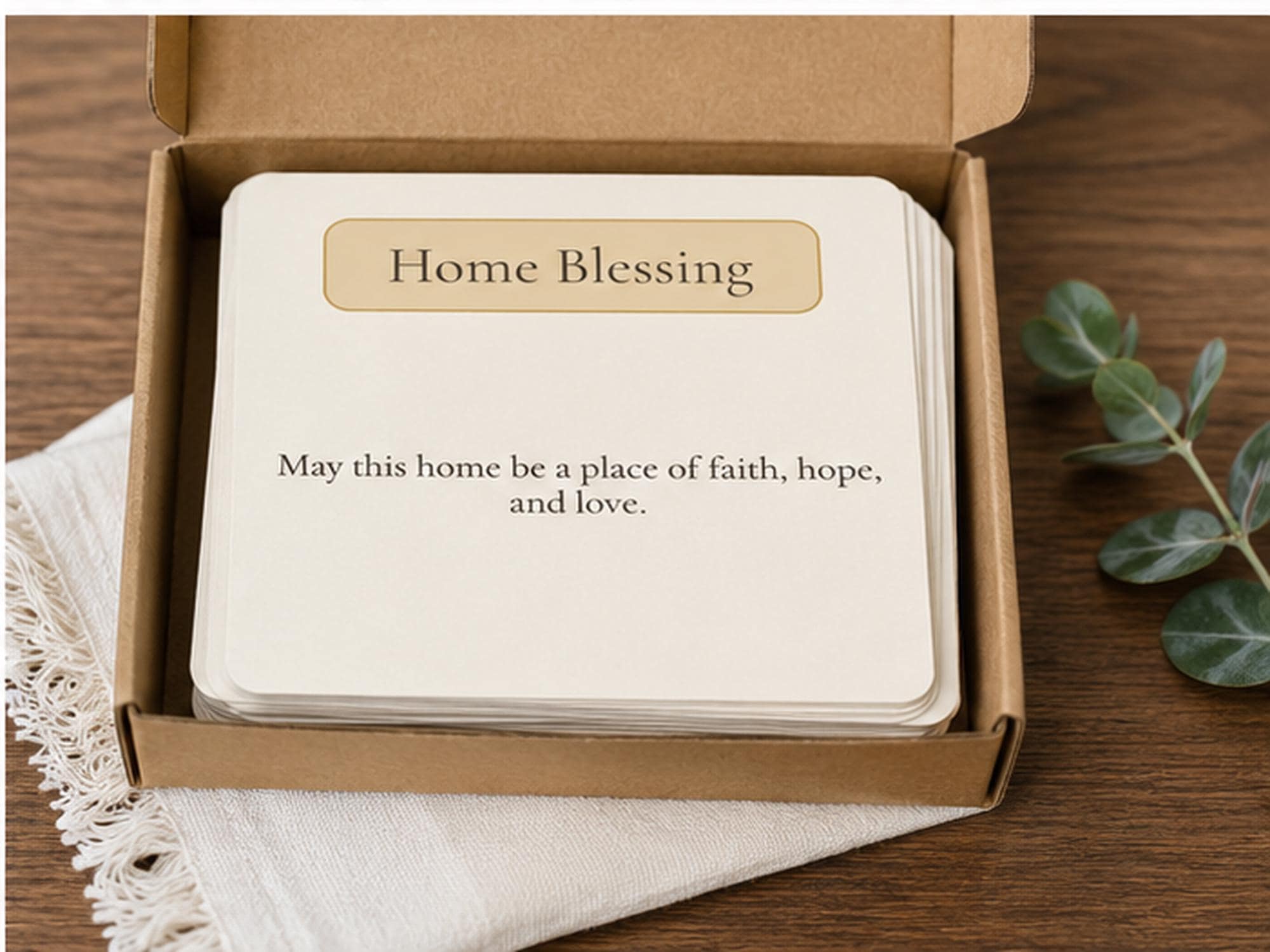 Catholic Family Blessing Cards, Christian Devotions, Daily Prayer, Faith Gift Set