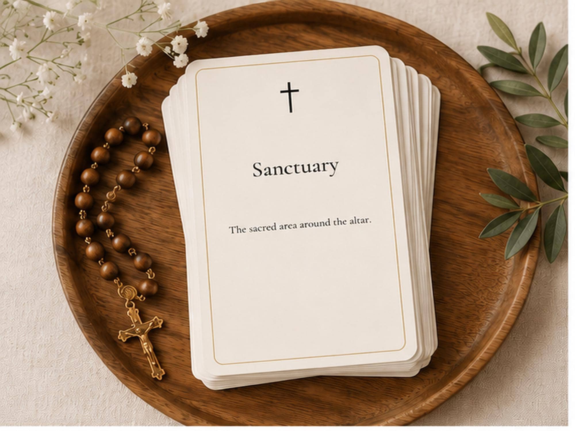 Catholic Vocabulary Cards | RCIA OCIA Study Resource, Faith Terms