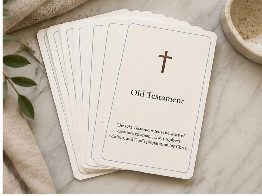Catholic Bible Basics Study Cards | OCIA RCIA Faith Resource
