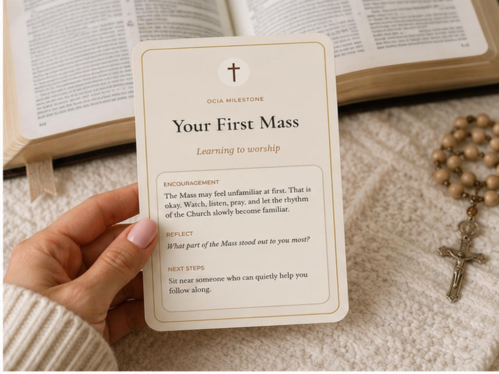 OCIA Milestone Cards | Catholic Faith Journey, Confirmation, Easter Vigil Gift Set