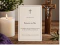 Catholic Lent Reflection Cards | 14 Prayer Meditation Cards, Lenten Devotional